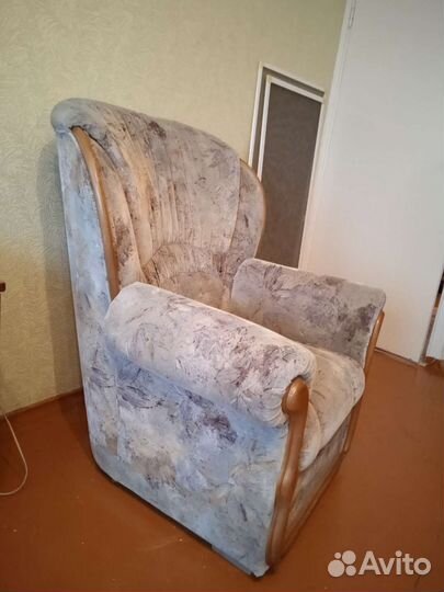 Диван и 2 кресла бу