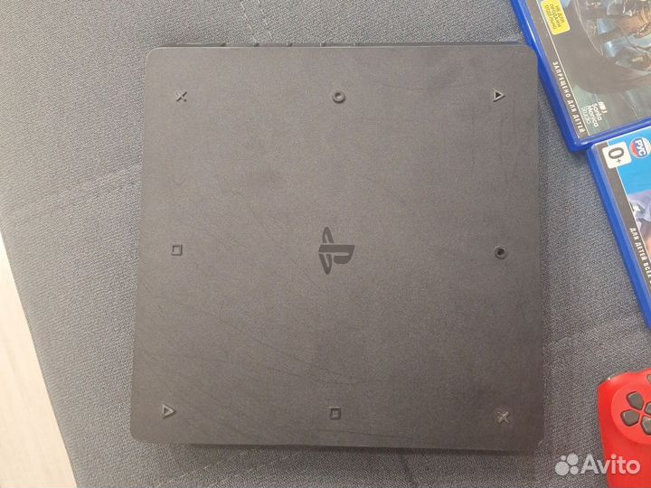 Sony playstation 4 slim 1tb с играми