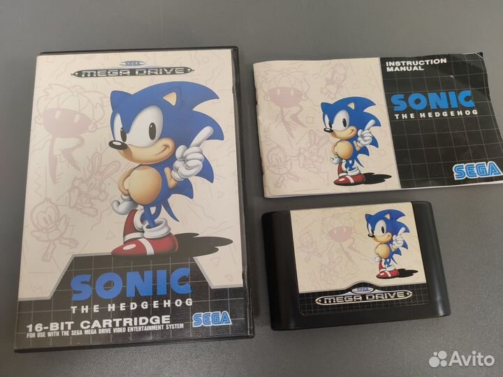 Sonic the hedgehog sega mega drive