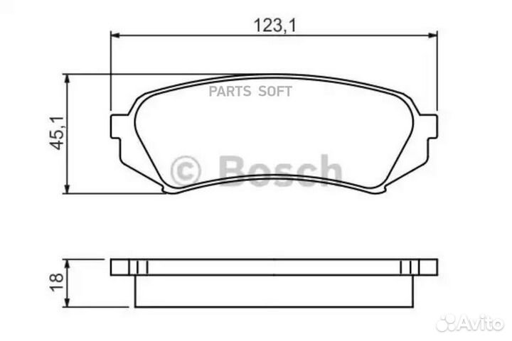 Bosch 0986424641 К-т дисков. тормоз. колодок