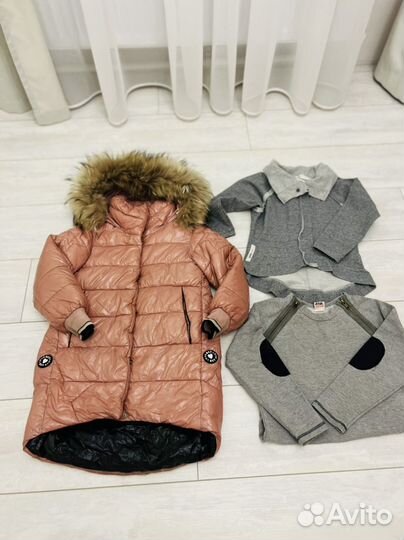 Вещи пакетом на девочку 116-122