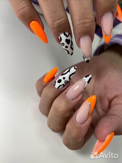 Маникюр педикюр гель лак