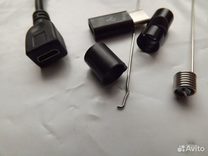 Камера эндоскоп с подсветкой и насадками