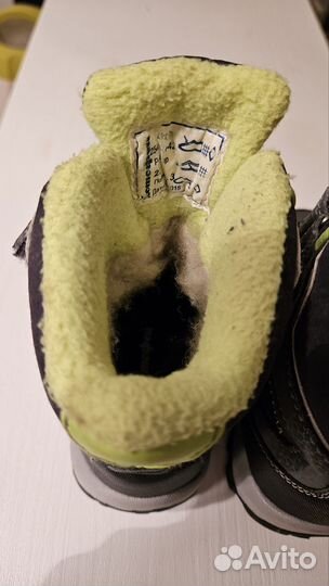 Утепленные детские ботинки