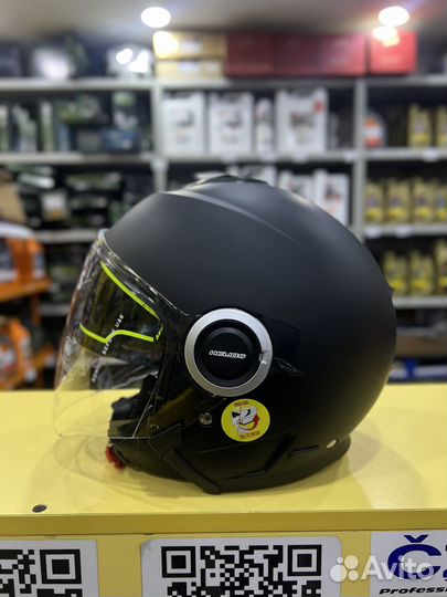 Открытый шлем Airoh Helios Color Black Matt