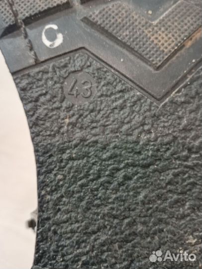 Полусапоги мужские зимние 43 р. (нат.кожа и мех)