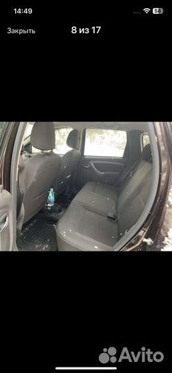 Renault Duster 1.5 МТ, 2020, битый, 65 000 км