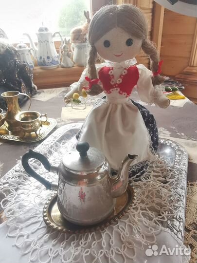 Чайник заварочный с грелкой Кукла
