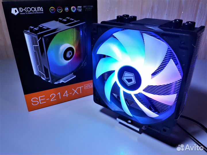 Новый Кулер Процессора ID-Сooling Black XT A-RGB