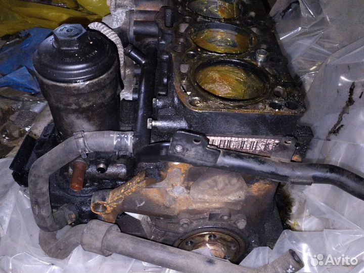 Блок цилиндров на WV 1.9TDI