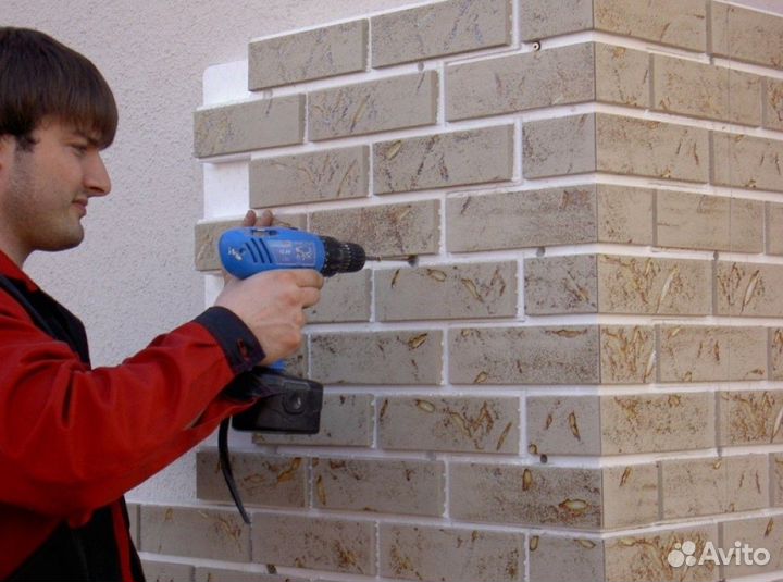 Фасадные панели / Термопанели под кирпич