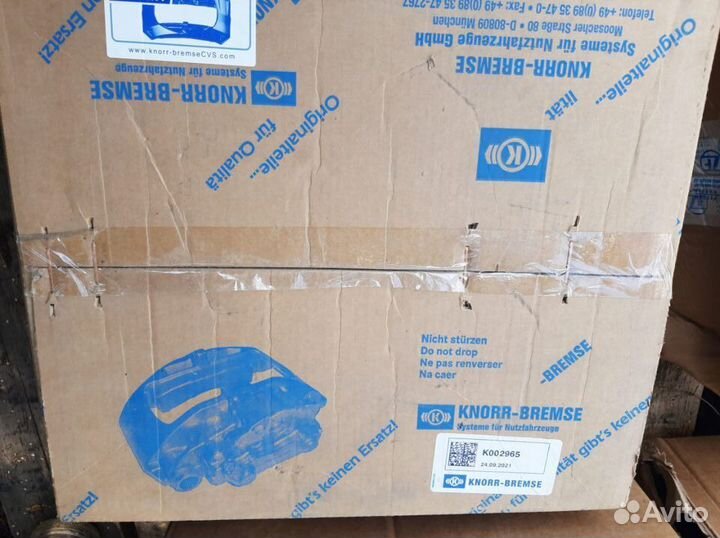 Суппорт в сборе MB Atego k002965 Knorr-bremse прав