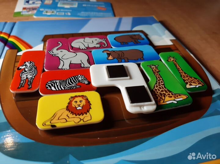 Логическая игра bondibon в дорогу- Ноев ковчег