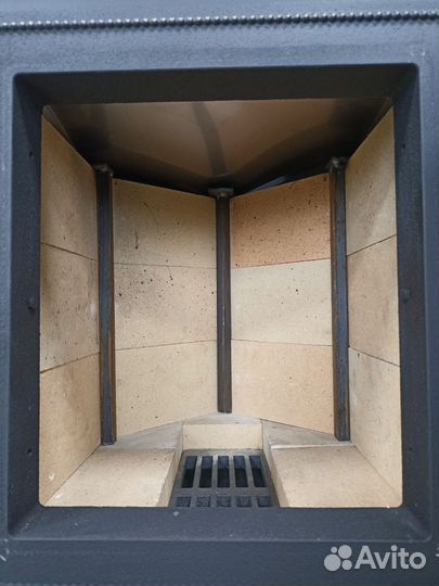 Печь камин на дровах стальная Везувий пк-01 (220)