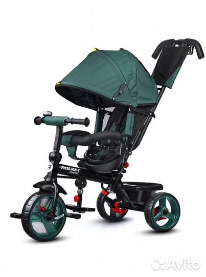 Велосипед с родительской ручкой