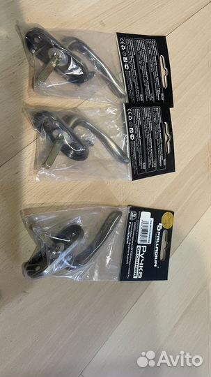 Ручки-завертки для окна Palladium - 3 штуки