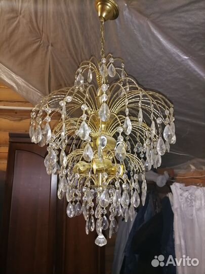 Хрустальная люстра СССР