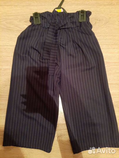 Брюки кюлоты для девочек