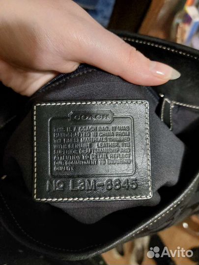 Сумка женская coach винтаж