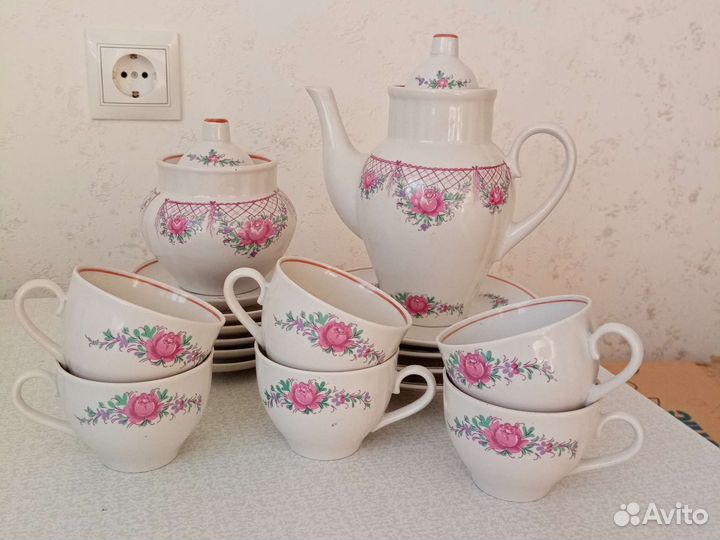 Кофейный сервиз новый