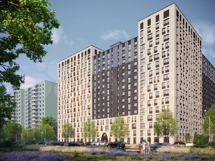 3-к. квартира, 56,8 м², 2/16 эт.