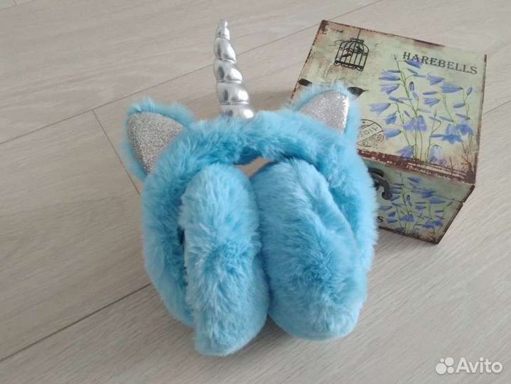 Меховые наушники детские