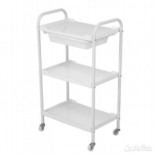 Тележка косметологическая, этажерка на колесиках
