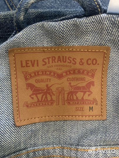 Куртка джинсовая levis мужская