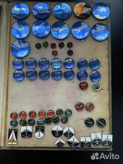 Значки авиация СССР (5)