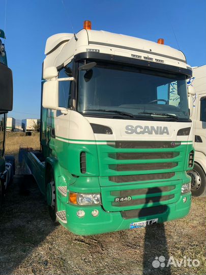 Scania P440 с прицепом, 2013