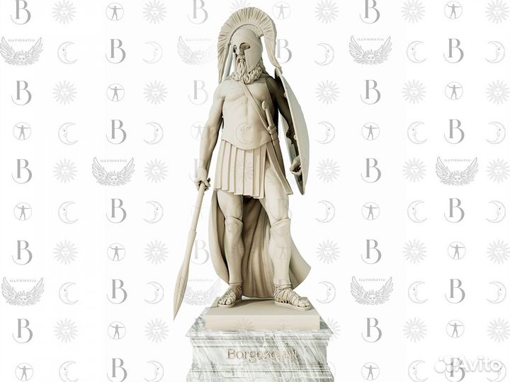 Скульптура Спартанец 2,2м