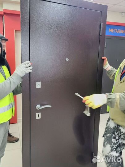 Двери входные металлические