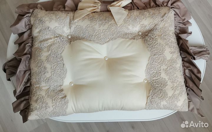 Кровать манеж овальная с маятником 7в 1