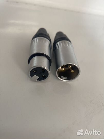 Разъемы xlr папа мама