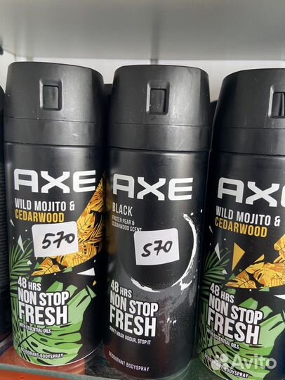 Дезодорант Axe из Финляндии
