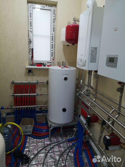 Монтаж систем отопления, водоснабжения,канализации