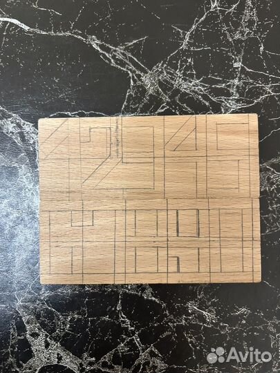 Цифры из дерева для детей