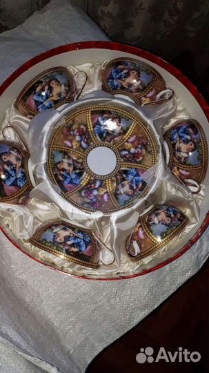 Сервиз чайный из костяного фарфора Подарки