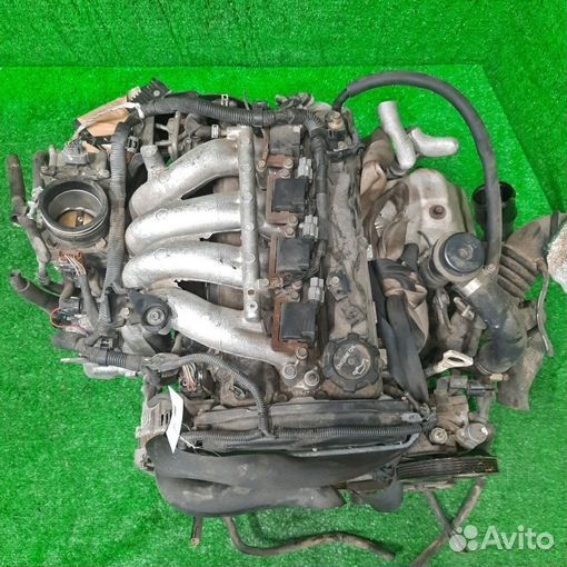 Двигатель в сборе двс mitsubishi pajero IO H76W 4G