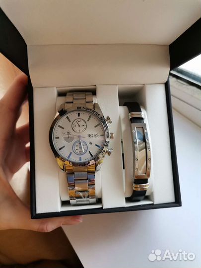 Часы +браслет для мужчин Hugo Boss