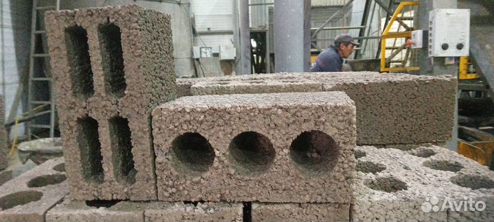 Блоки керамзитные бетонные RDS14178