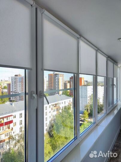 Рулонные шторы Блэкаут (любой размер)