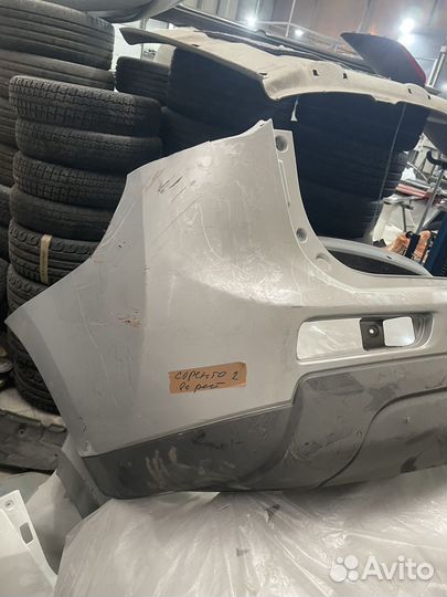 Бампер задний kia sorento 2