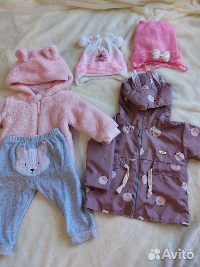 Вещи на девочку,пакетом.68-74