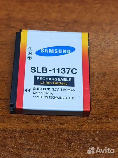 Аккумулятор Samsung SLB-1137C для Digimax i7