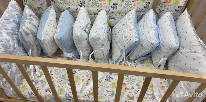 Бортики (подушки) в кроватку