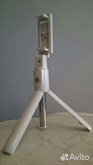 Селфи-палка с кнопкой Блютуз, Трипод