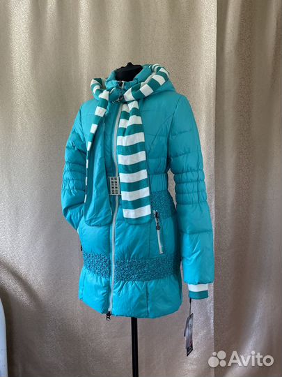 Пуховик с биркой 44-46
