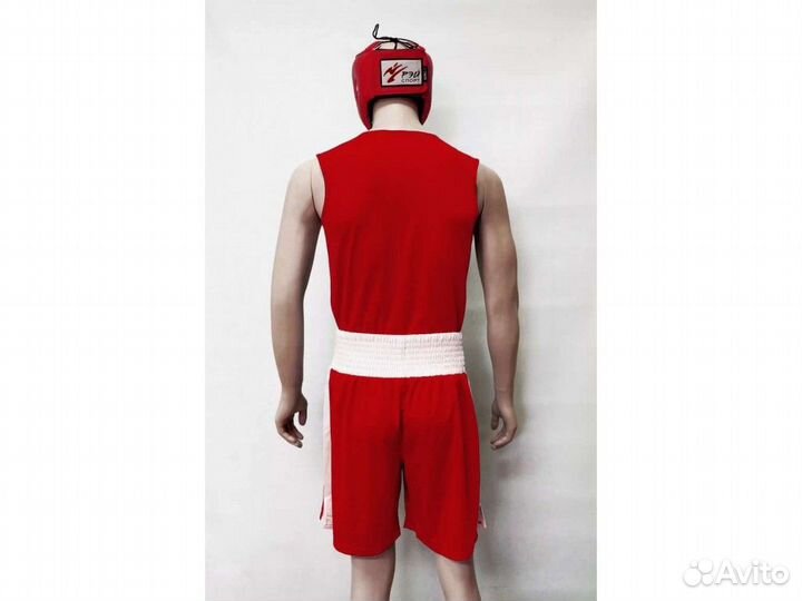 Форма боксерская Рэй-Спорт красная (42)