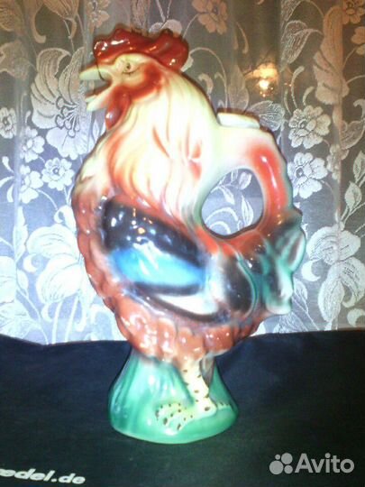 Антиквариат кувшин-петух